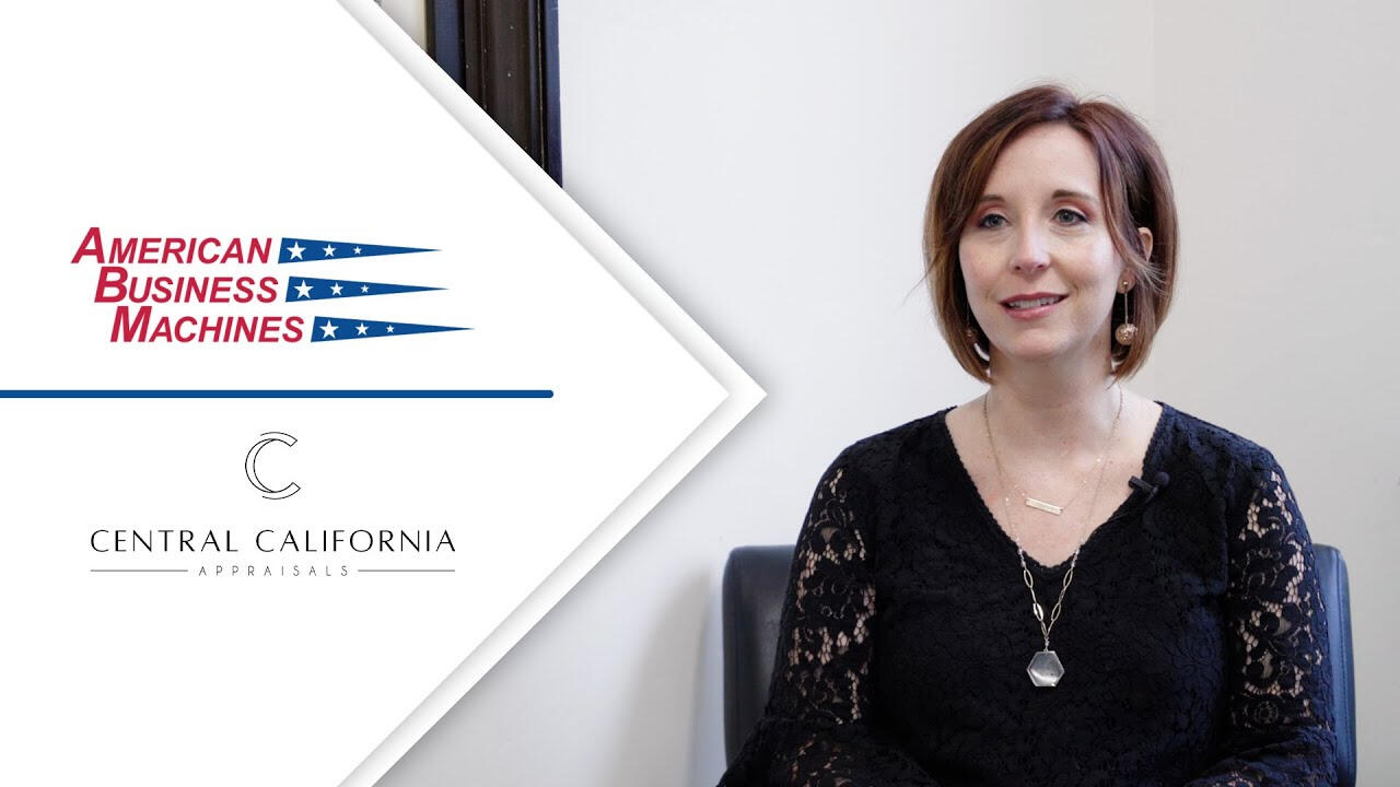 American Business Machines - Central California Appraisals Testimonial